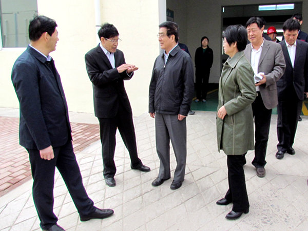 省委副书记 代省长林铎携市委班子来我司调研2